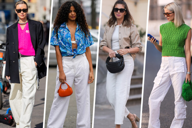Pantaloni bianchi? Yes, please! Ecco i modelli più chic della stagione