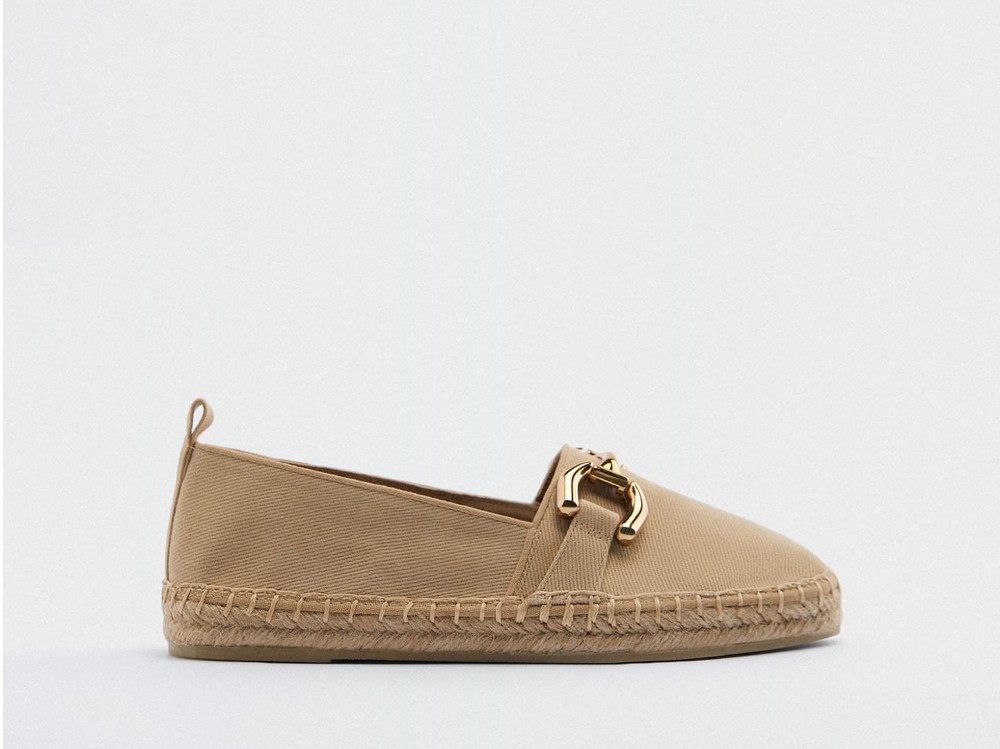 Espadrillas in canvas okK fibbia ZARA