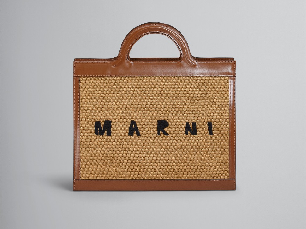 Marni Raffia tot bag ok