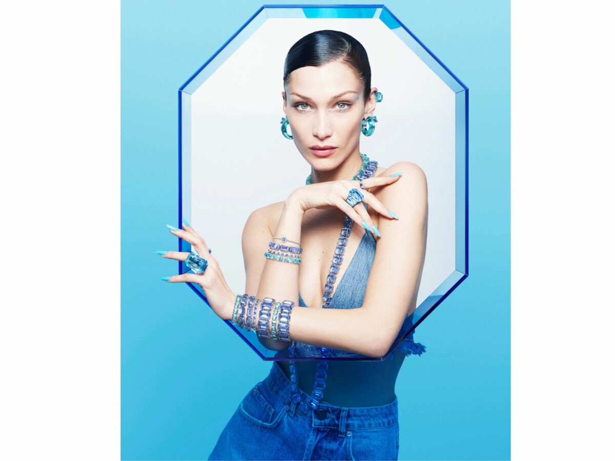 campagna Swarovski Bella Hadid