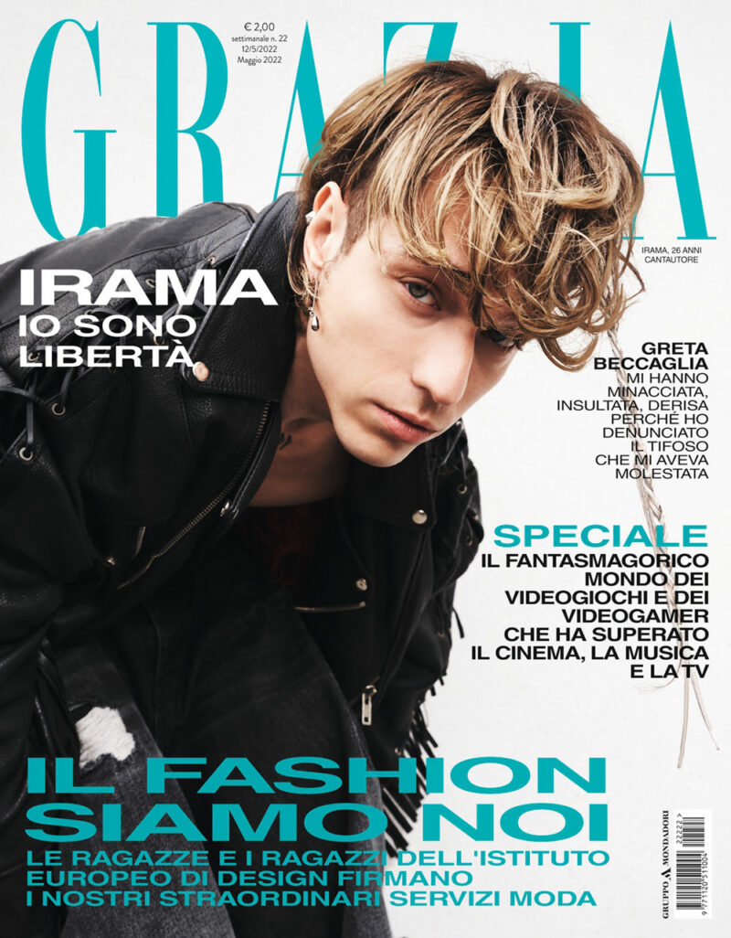 Grazia è in edicola con Irama