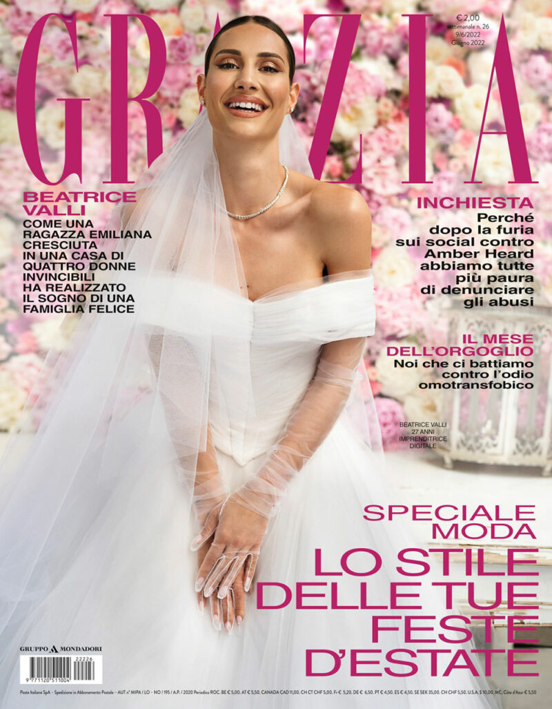 Grazia è in edicola con Beatrice Valli