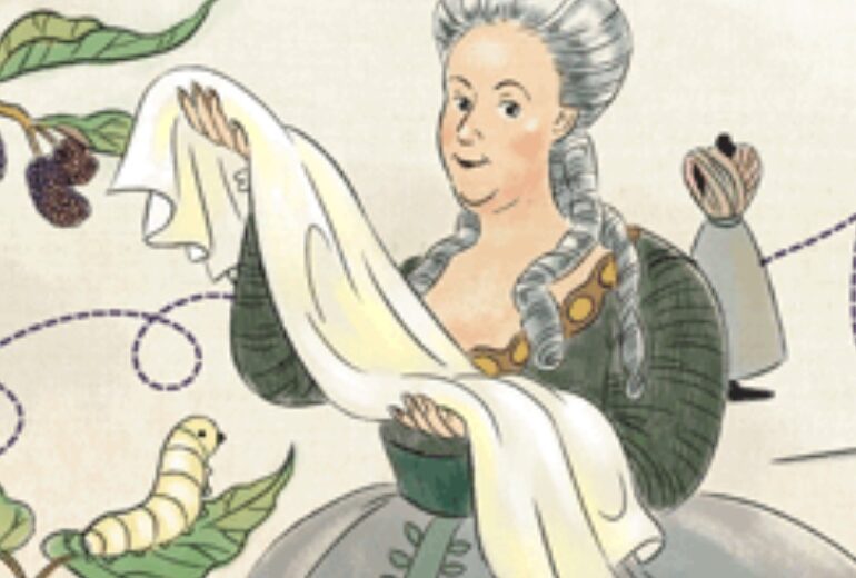 Il Doodle di Google celebra le donne (e la moda) con un personaggio fantastico