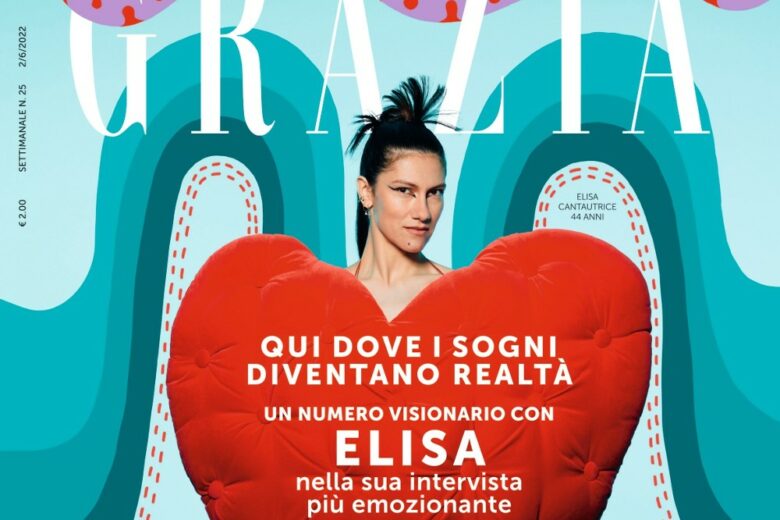Grazia è in edicola con Elisa