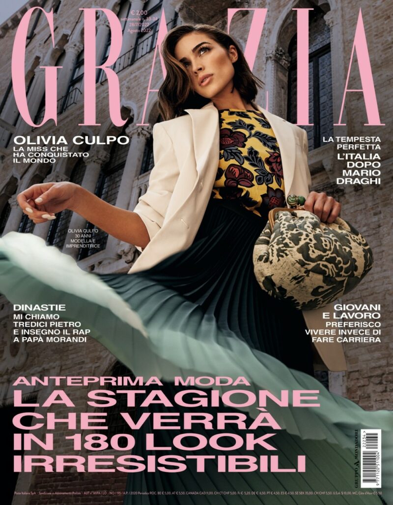 Grazia è in edicola con Olivia Culpo