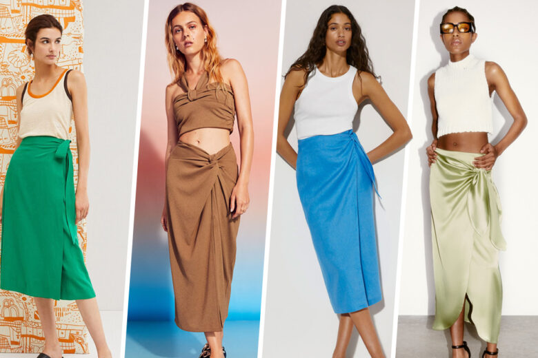 É sempre il momento giusto per indossare una wrap skirt