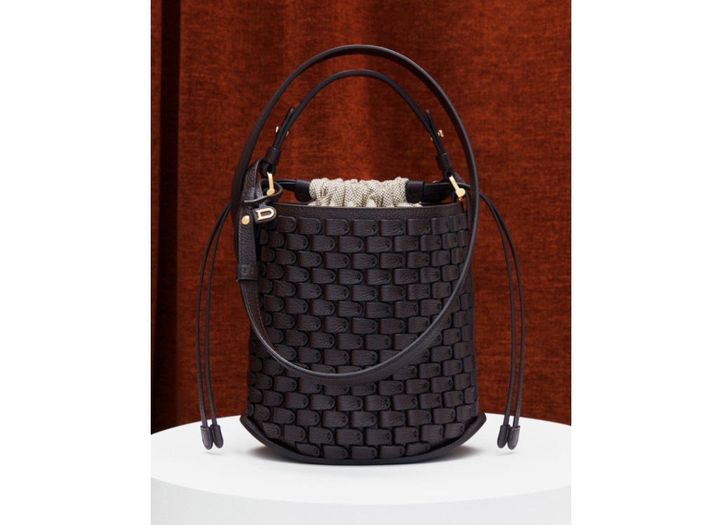 DELVAUX_AW22-23_Pin_Mini_Bucket_Dark_Ebony_Still_Life