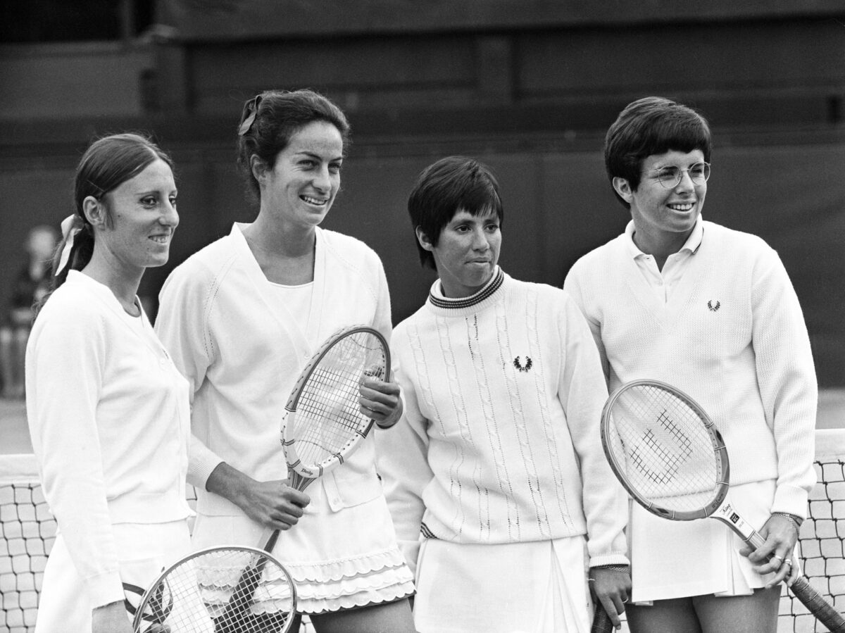 Francoise-Durr,-Virginia-Wade,-Rosie-Casals-and-Billie-Jean-King