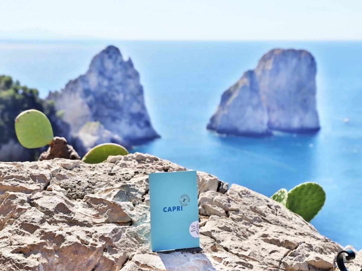 Louis Vuitton Creates Pop-Up Bookstore in Capri, Italy