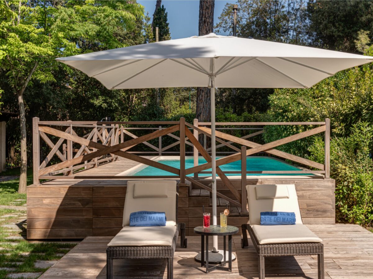 Seven Villas private pool Augustus Hotel