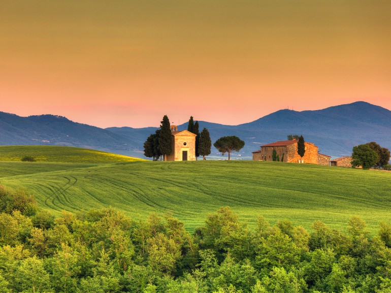 toscana Cappella della Vitaleta