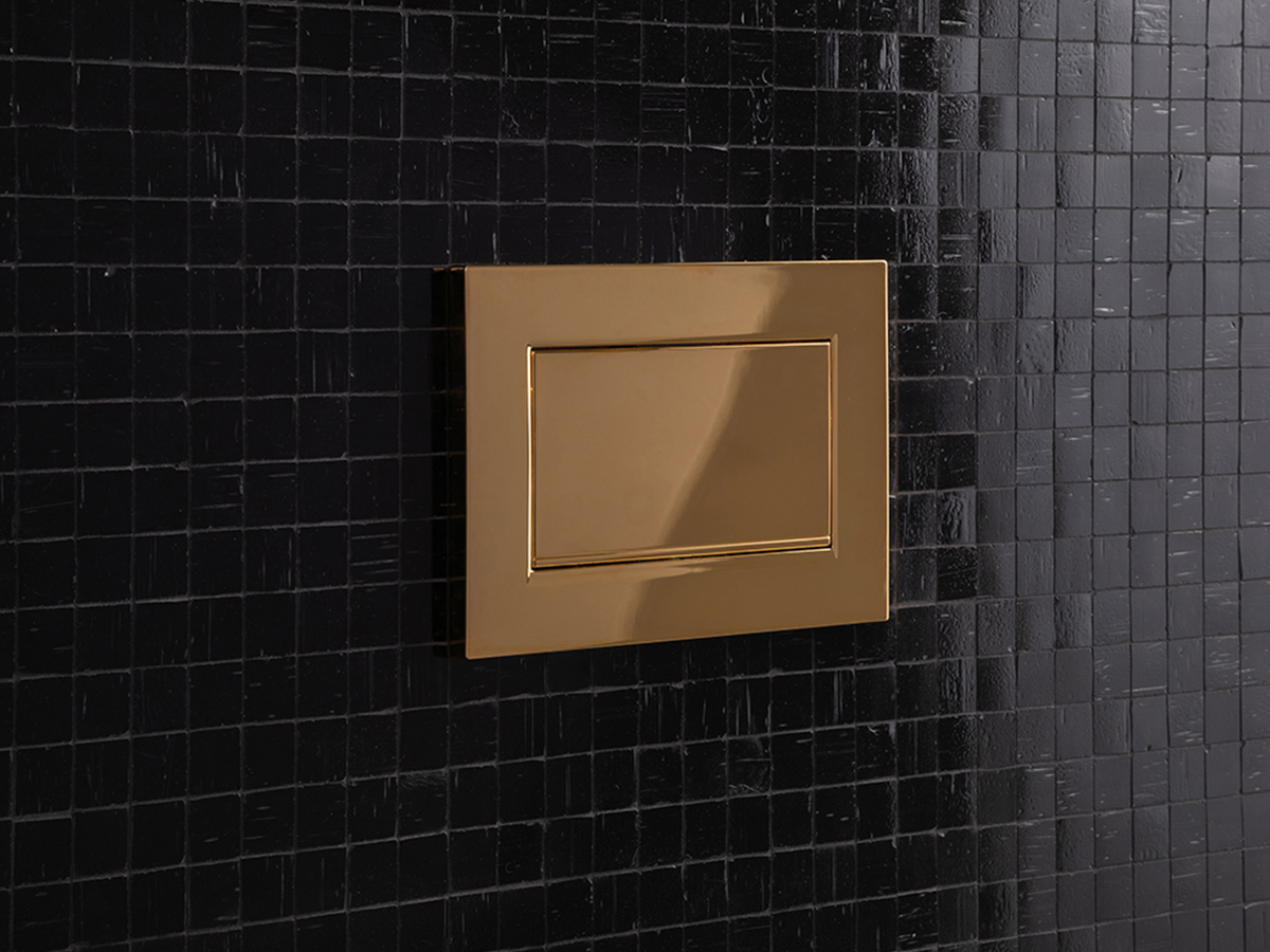 GEBERIT SIGMA30 PLACCA DI COMANDO ORO