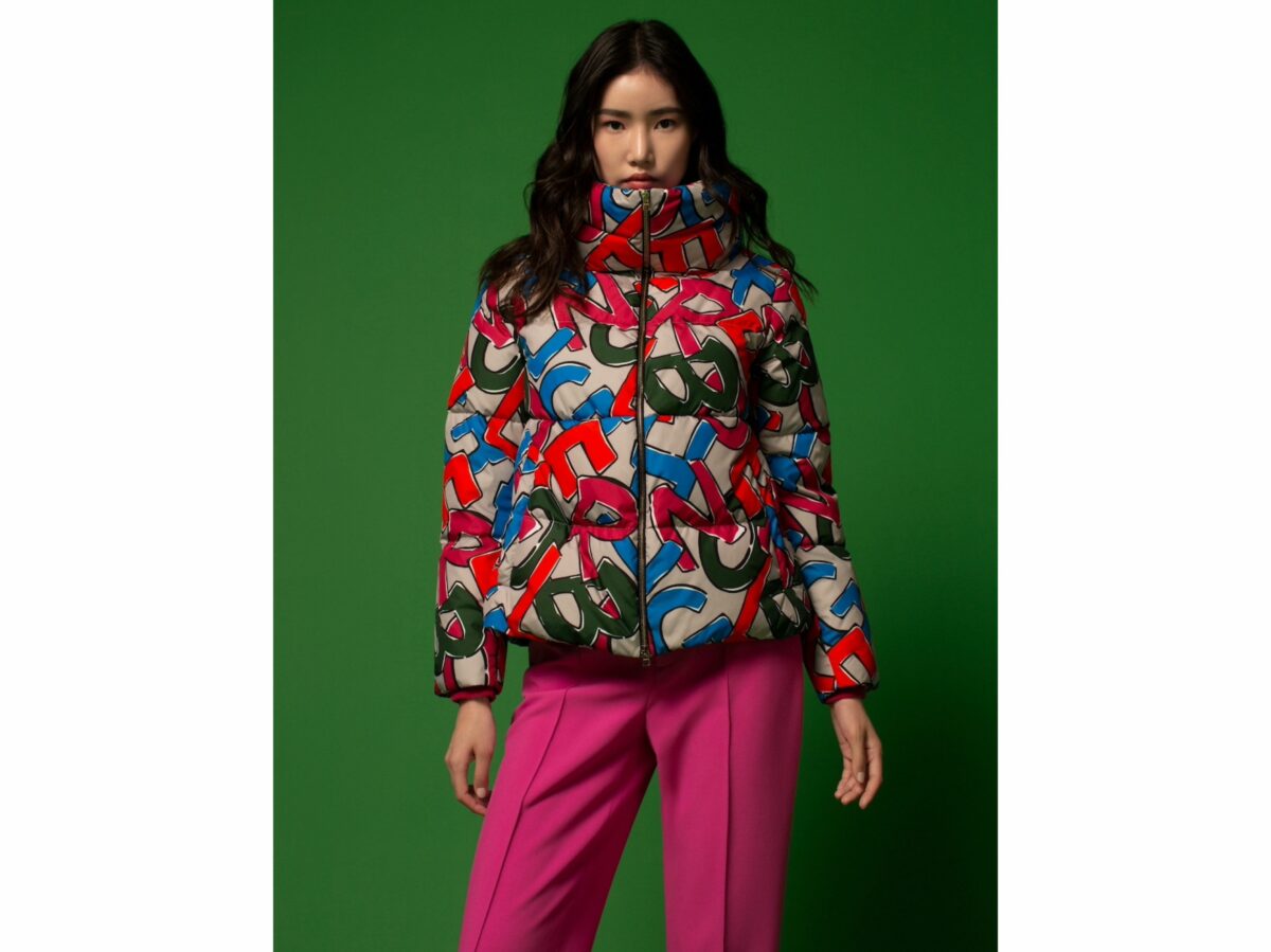 HERNO GLOBE – 53 Recycled Letters Print