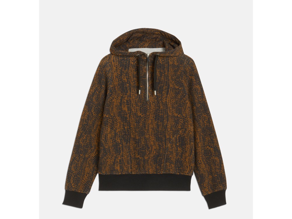 TRUSSARDI OK-felpa stampa animalier