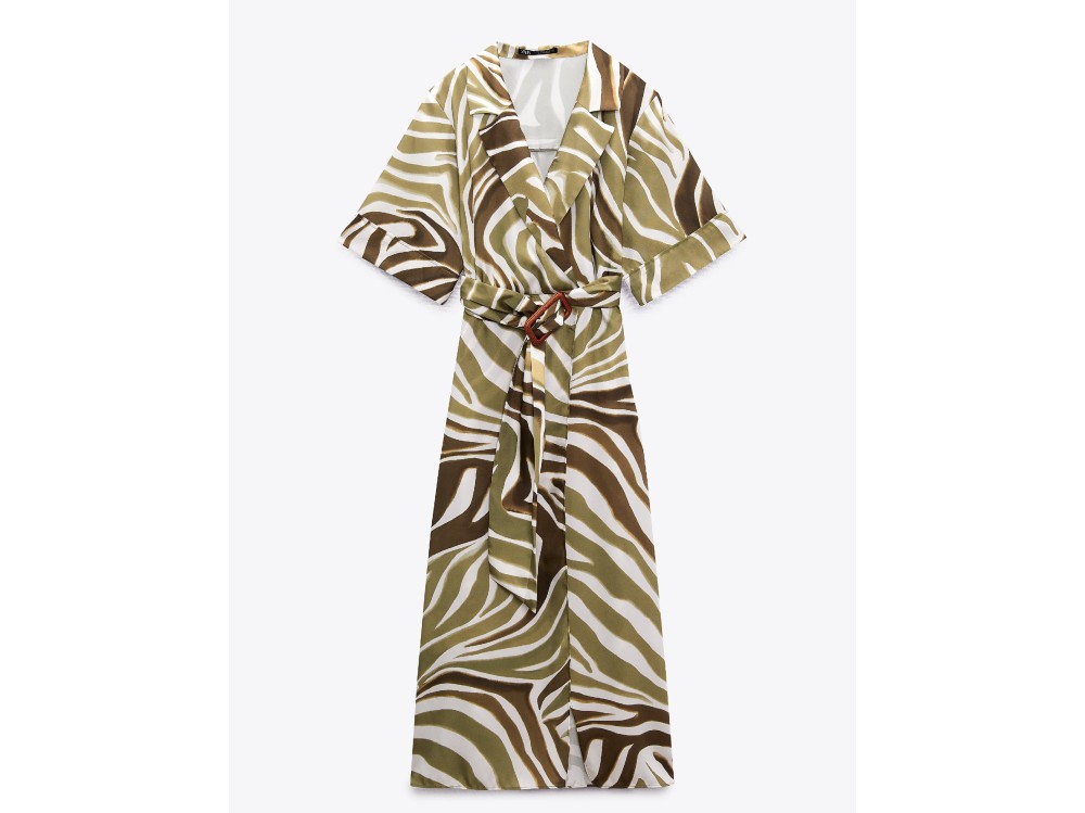 ZARA OK -chemisier stampa