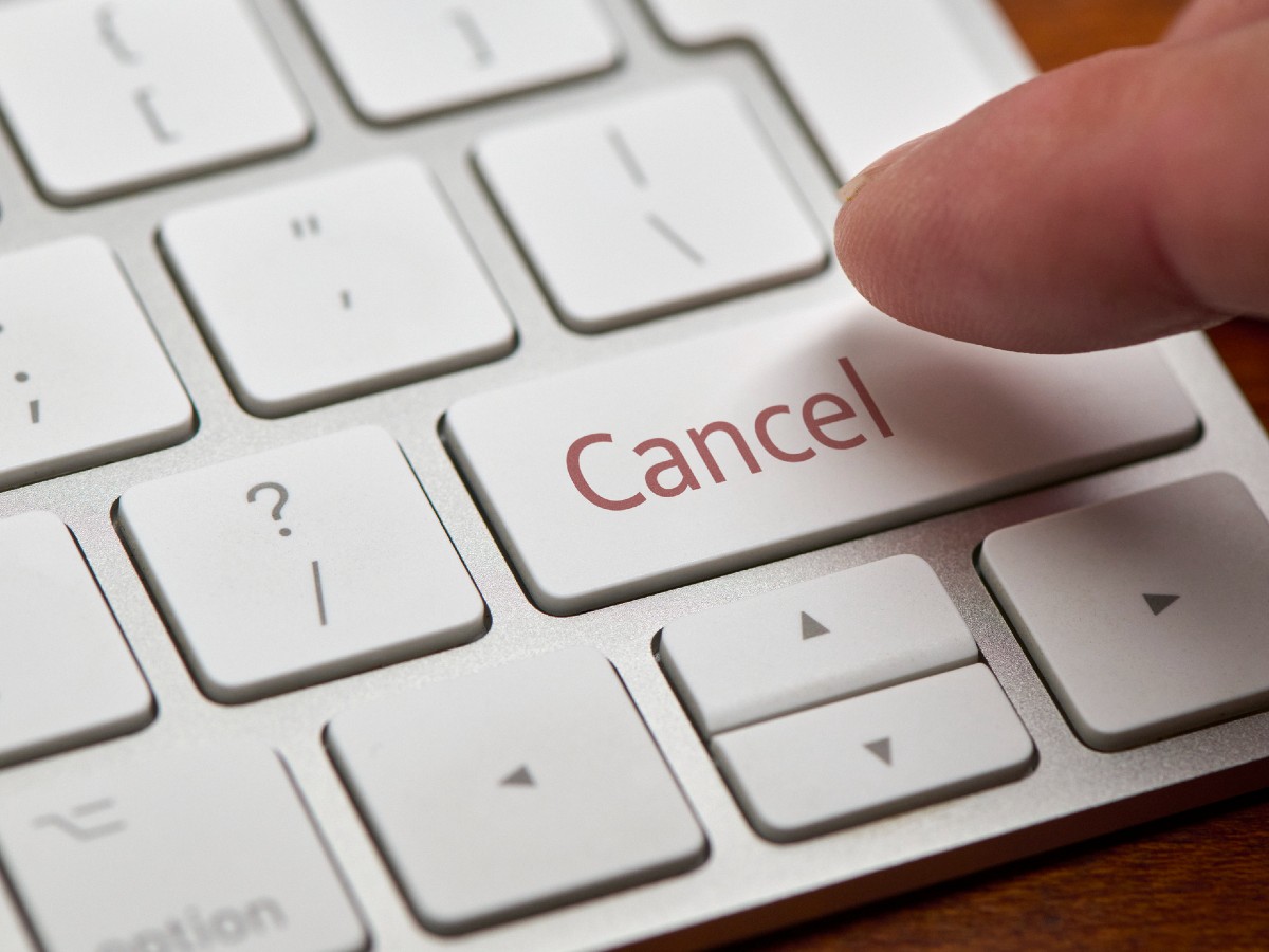 cancel