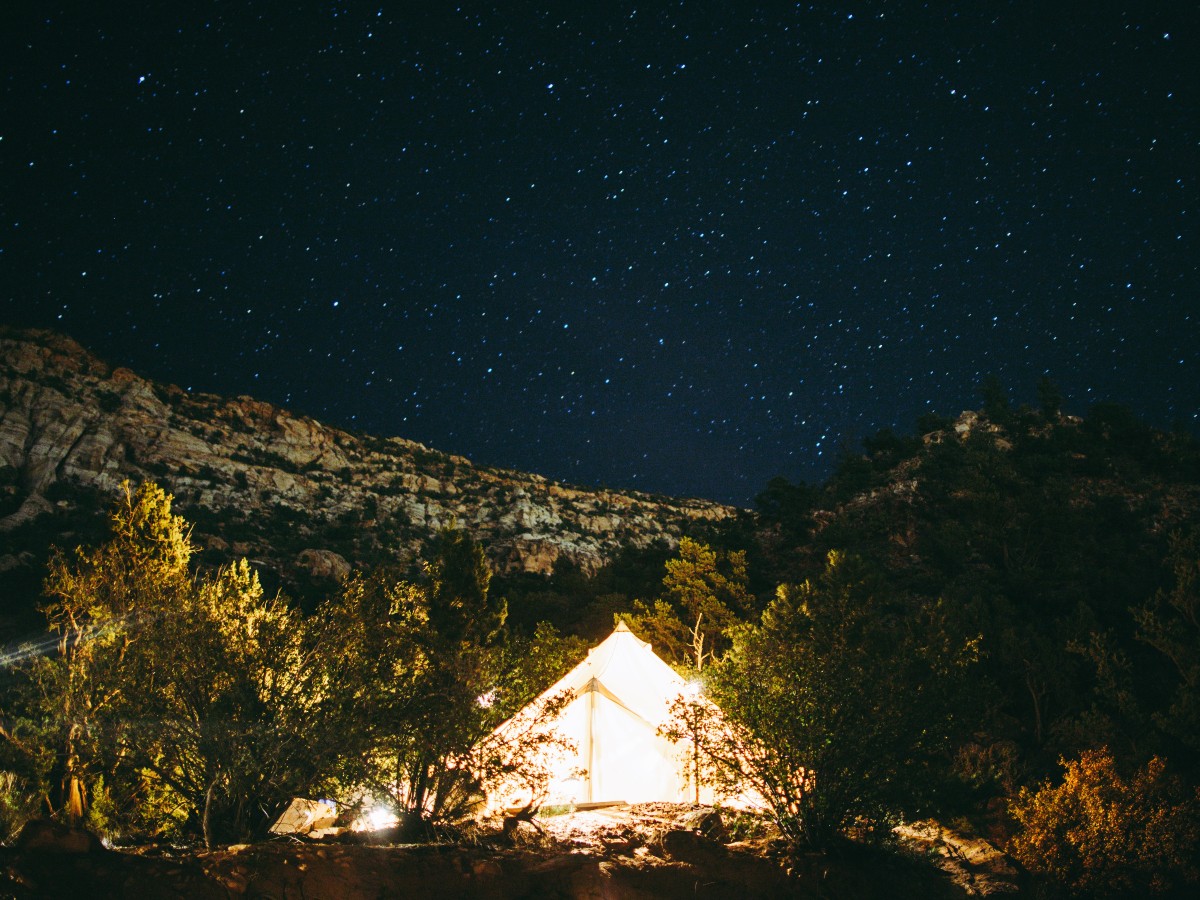 glamping cielo stellato