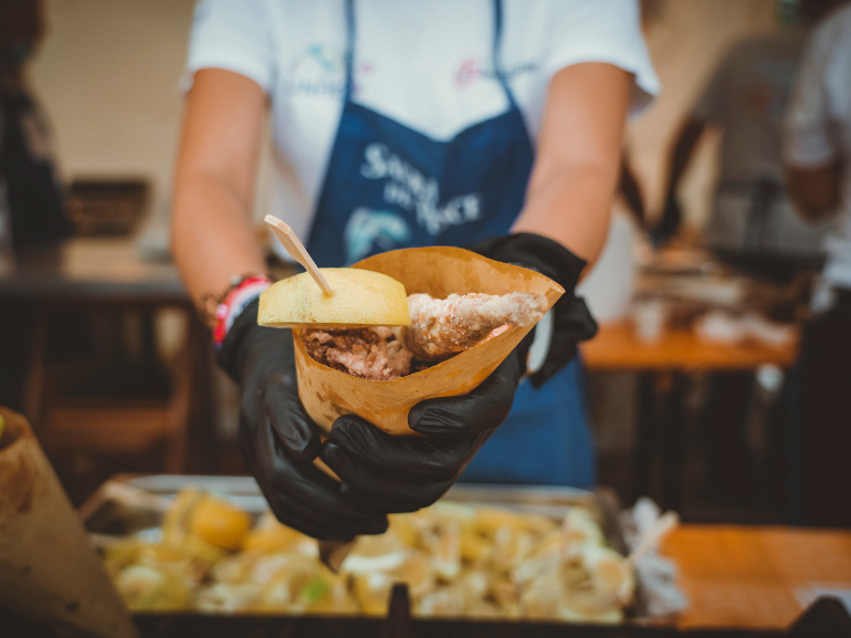 EATALY ROMA -SAGRA DEL PESCE FRITTO E BACCALA