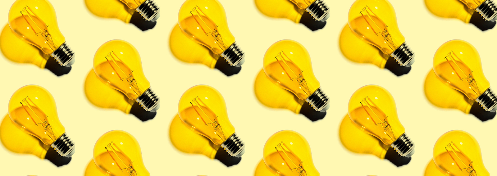 Yellow light bulbs