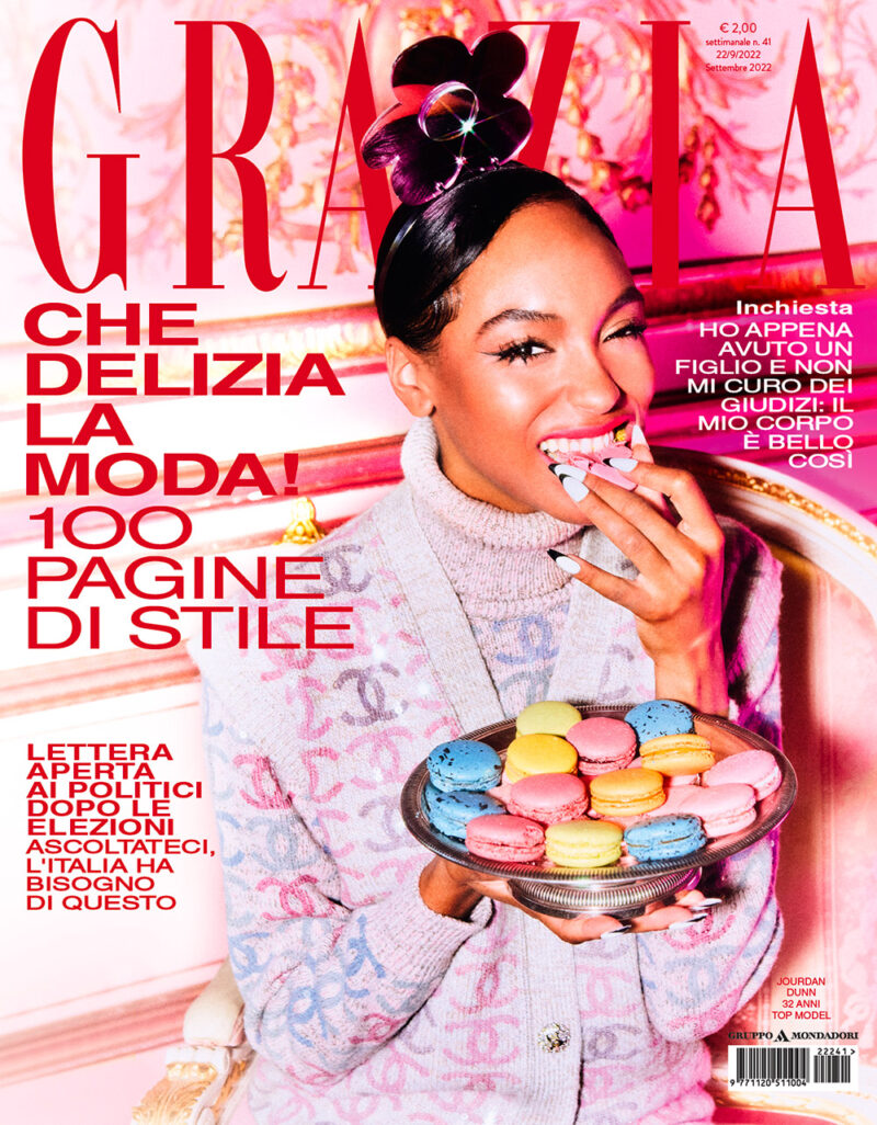 Grazia è in edicola con Jourdan Dunn