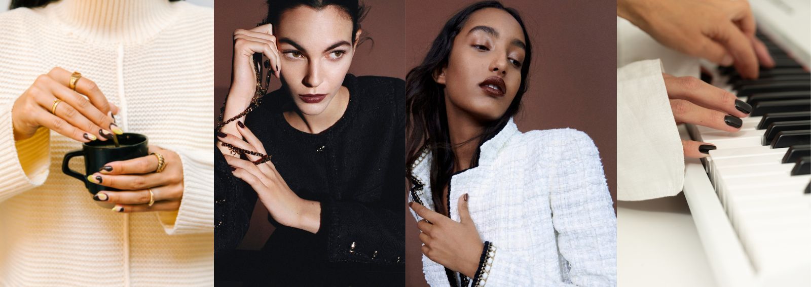 cover unghie cioccolato