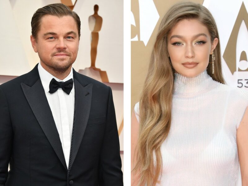 gigi hadid leonardo dicaprio hero