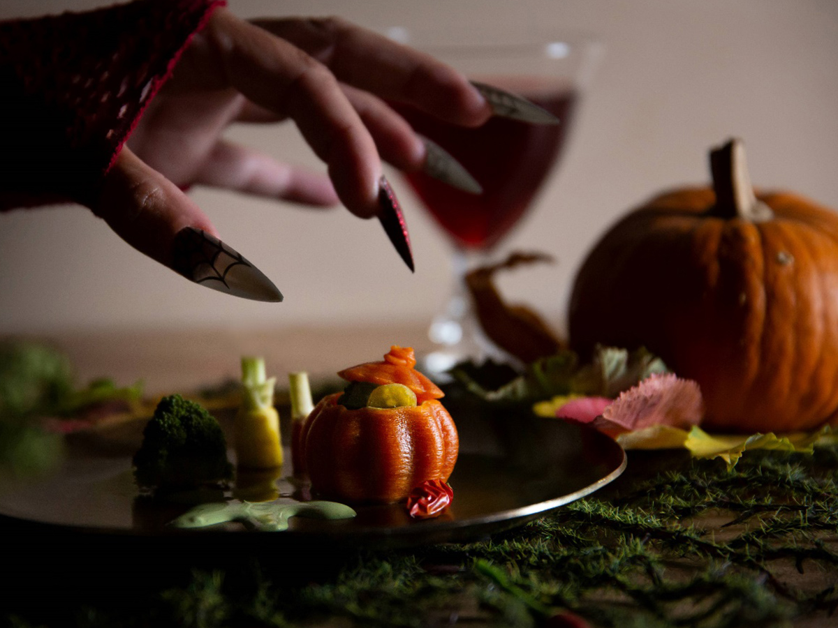 pasta a forma di zucca