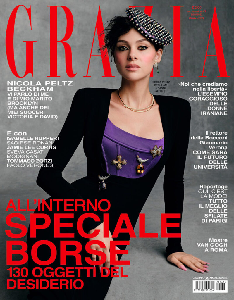 Grazia è in edicola con Nicola Peltz Beckham