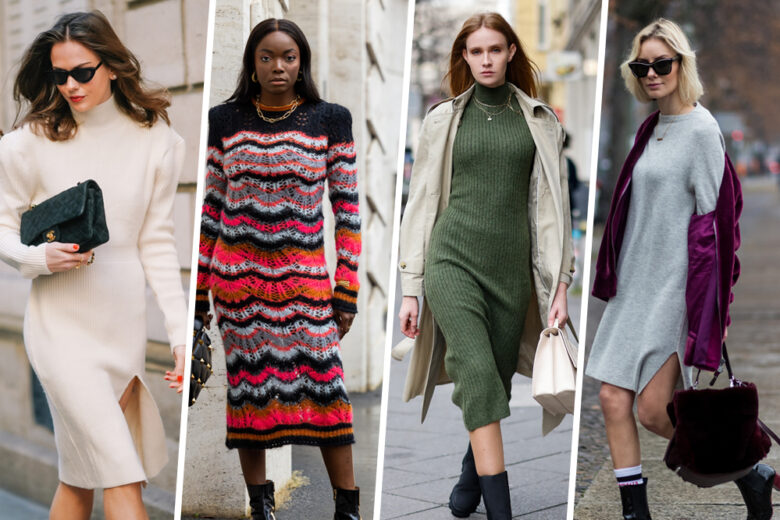 Caldi, morbidi e chic: sì, gli abiti in maglia sono, ora e sempre, i nostri “prefe”!