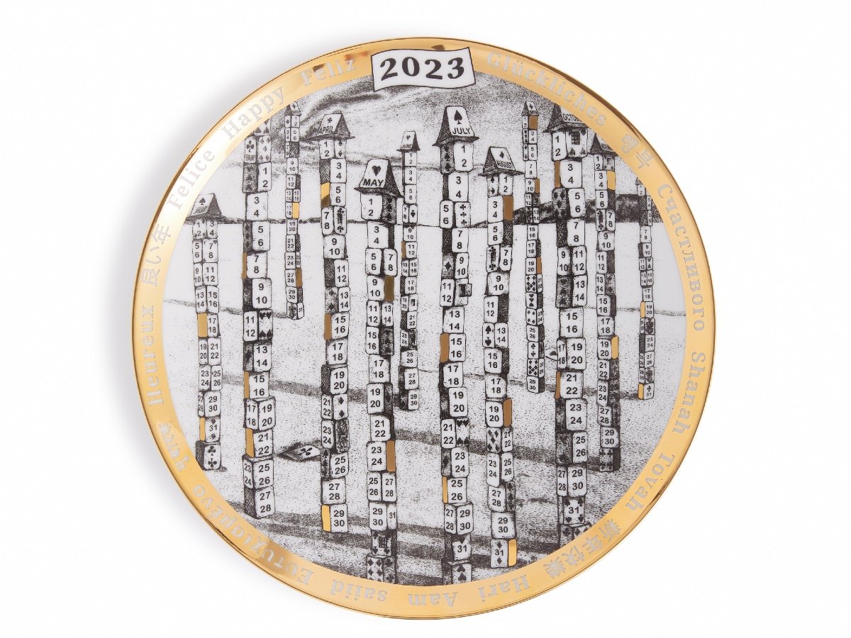 FORNASETTI_CALENDAR PLATE 2023