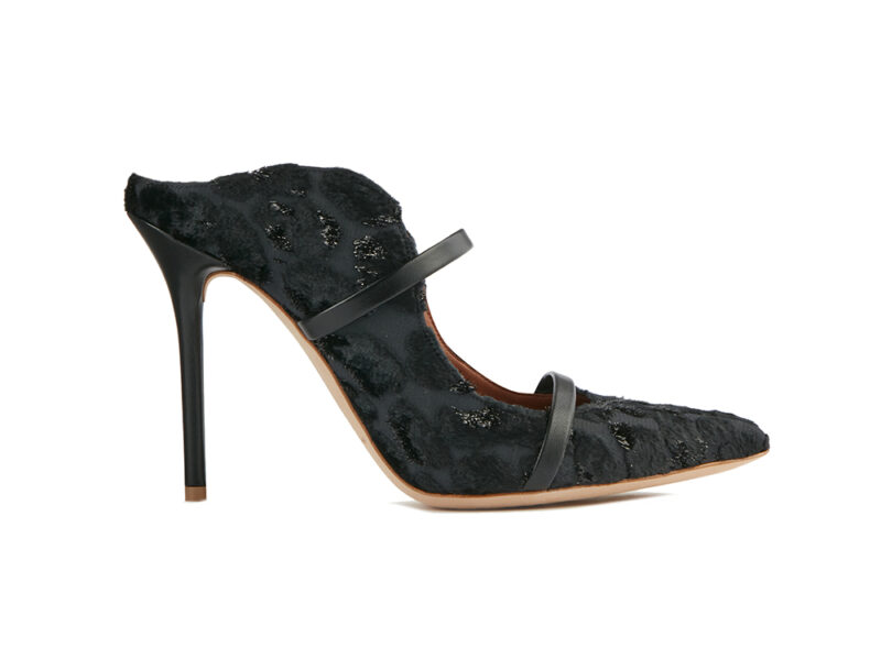 Malone-Souliers_FW22-donna_MAUREEN-100-293_BLACK_FLOCKED_SATIN-copia