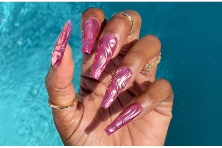 Tendenze unghie autunno inverno 2022 2023: le Blob Nails 3D per chi ama le manicure (davvero!) fuori dagli schemi