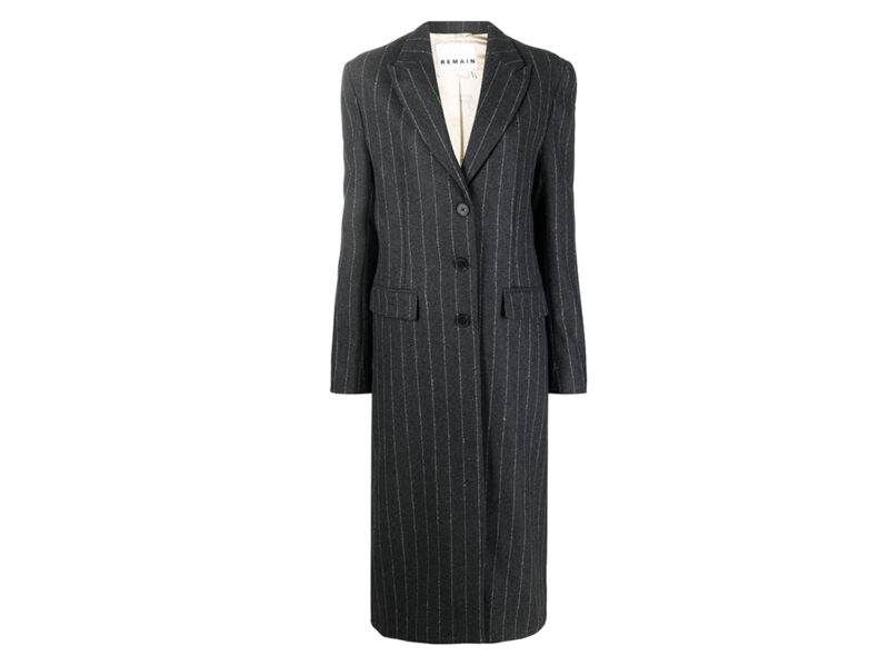Tailleur con corpetto grigio