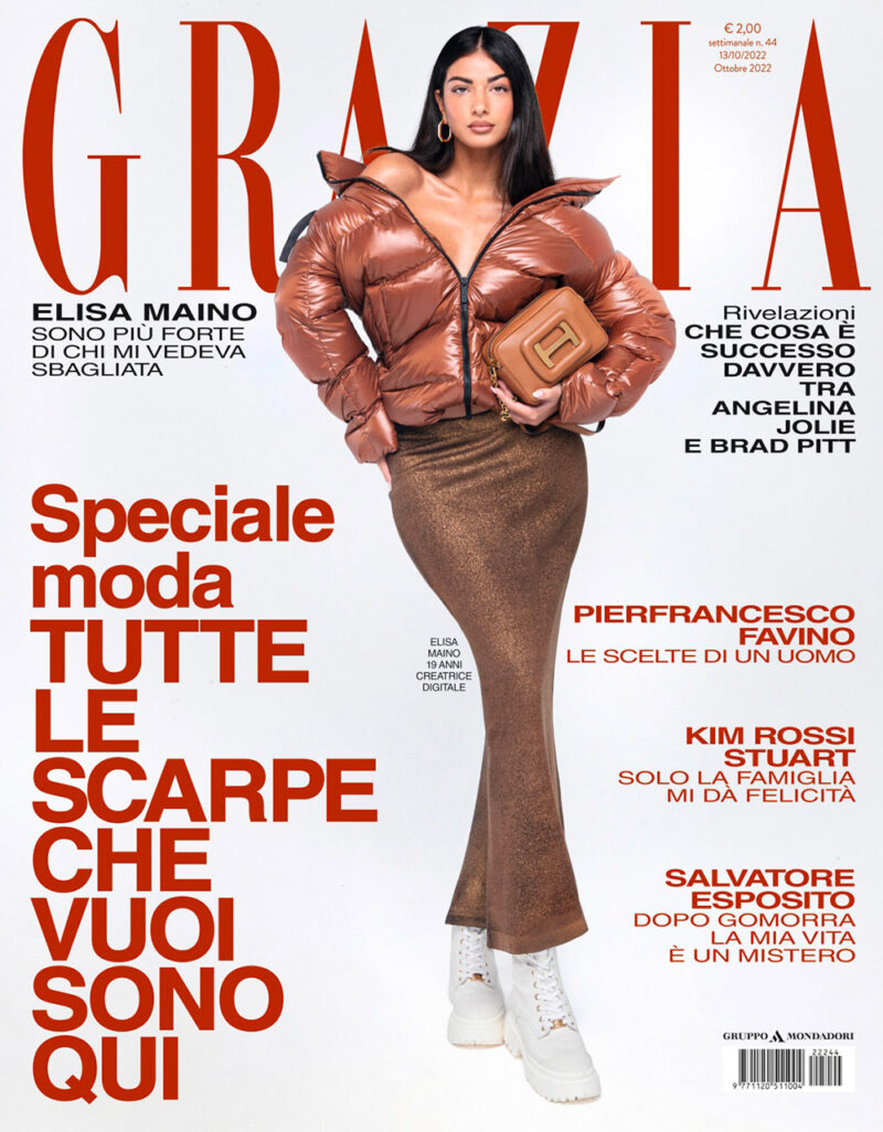 Grazia è in edicola con Elisa Maino