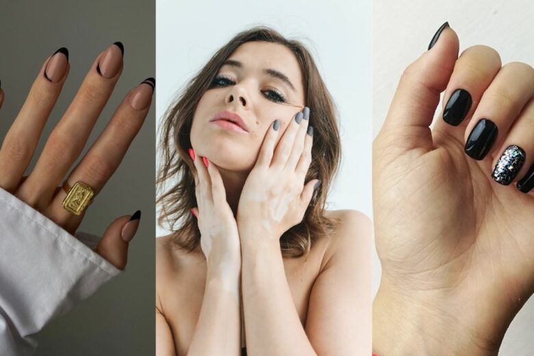 In cerca di un twist goth-chic per le tue unghie? Prova una manicure nera!