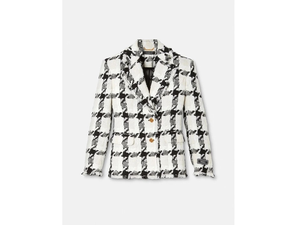 ok Versace – blazer in tweed