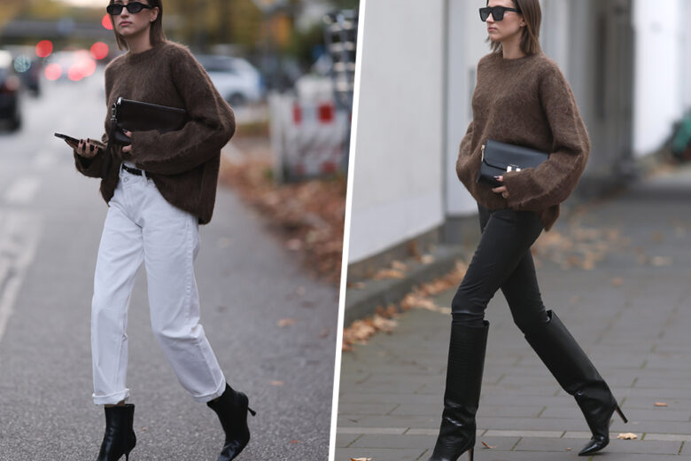 1 solo maglione, 2 look favolosi (da copiare al volo)
