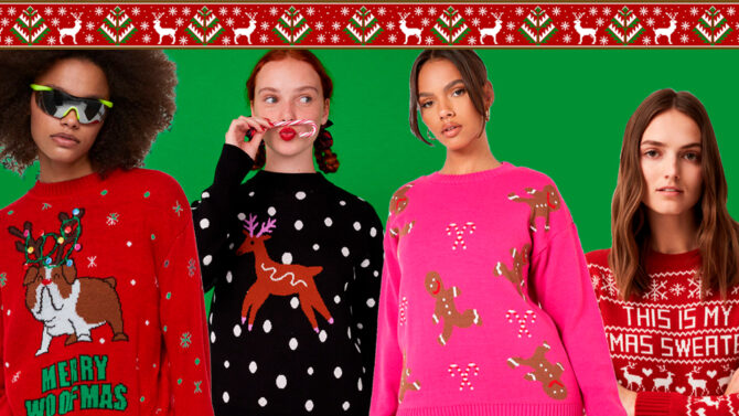 Maglione Natalizio Donna 'Ugly Christmas Sweater' Con Renna – Morbido E Caldo – Taglie S-XXL - 3