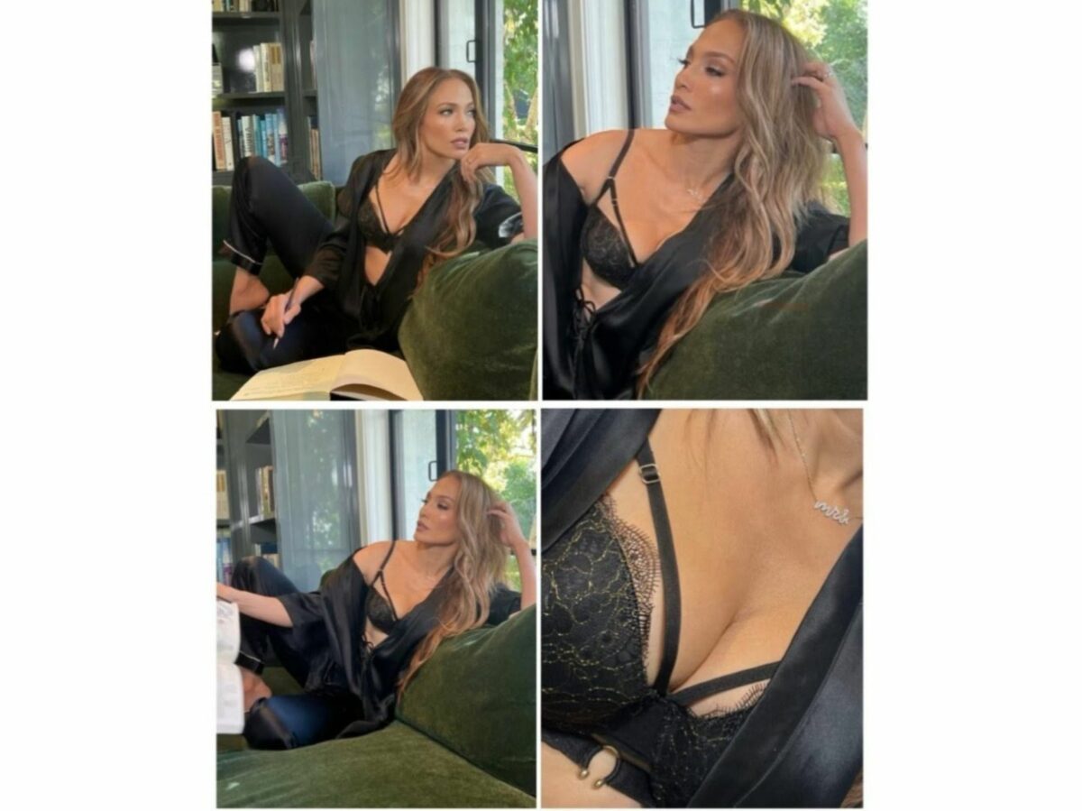 Jennifer Lopez e la lingerie firmata Intimissimi