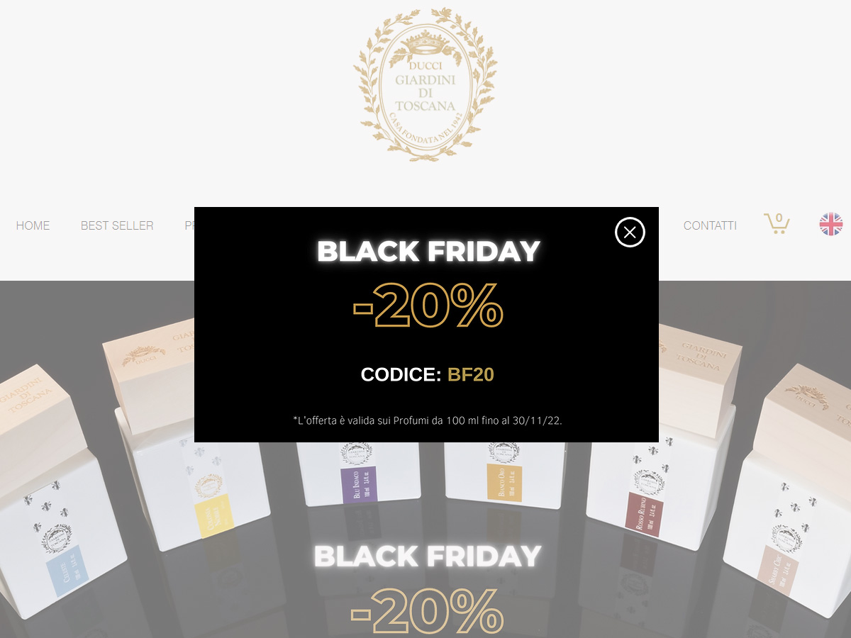 black-friday-beauty-2022-sconti-offerte-saldi-creme-profumi-make-up-GIARDINI-DI-TOSCANA