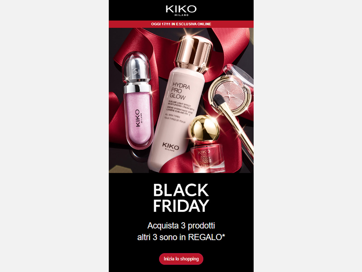 black-friday-beauty-2022-sconti-offerte-saldi-creme-profumi-make-up-KIKO