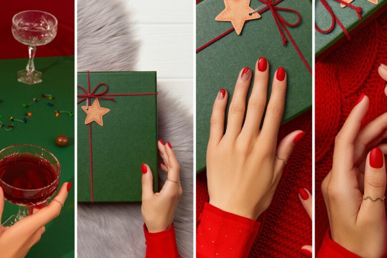 Red obsession: la nuance natalizia in tutte le sue declinazioni per una manicure super edgy