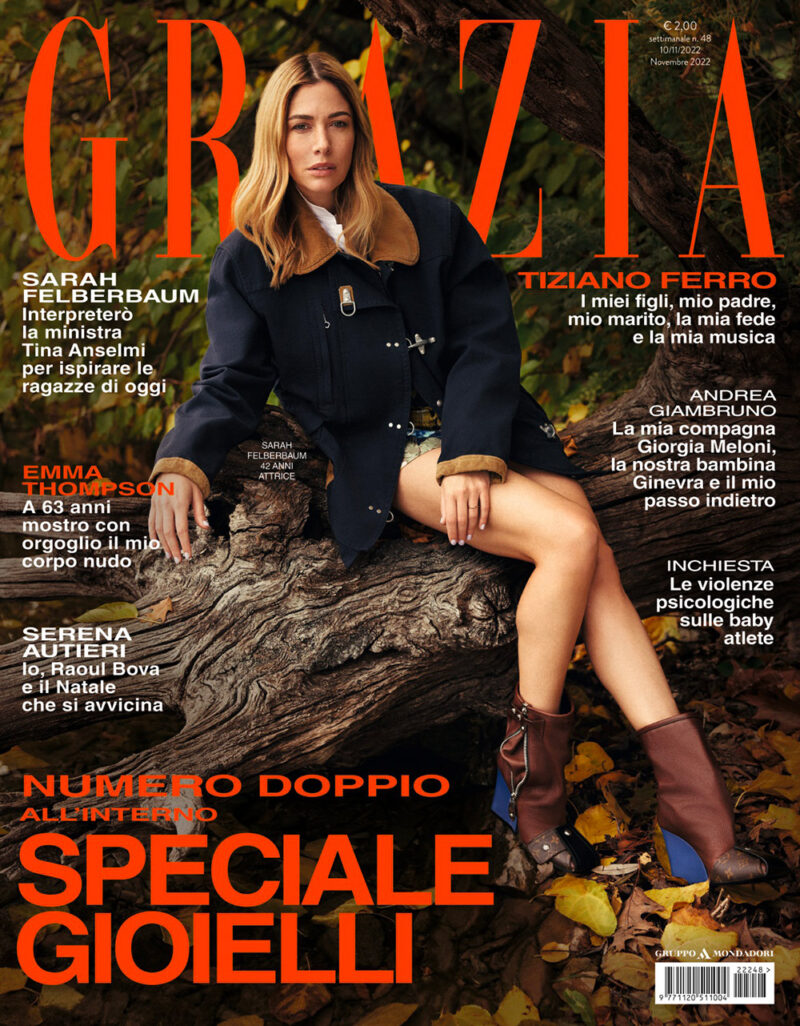 Grazia è in edicola con Sarah Felberbaum