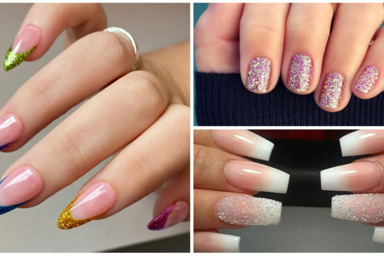 Unghie glitter: le idee nail art più scintillanti, tutte da copiare