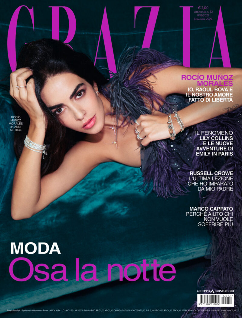 Grazia è in edicola con Rocío Muñoz Morales
