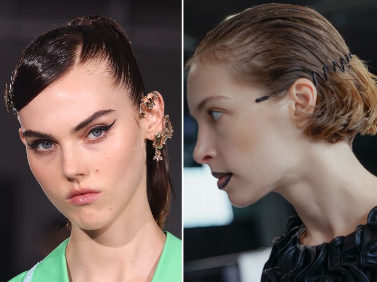 mobile capelli effetto bagnato