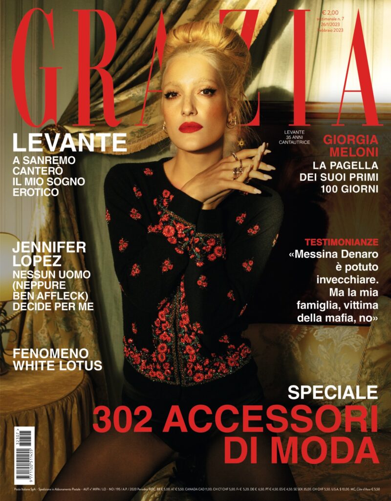 Grazia è in edicola con Levante