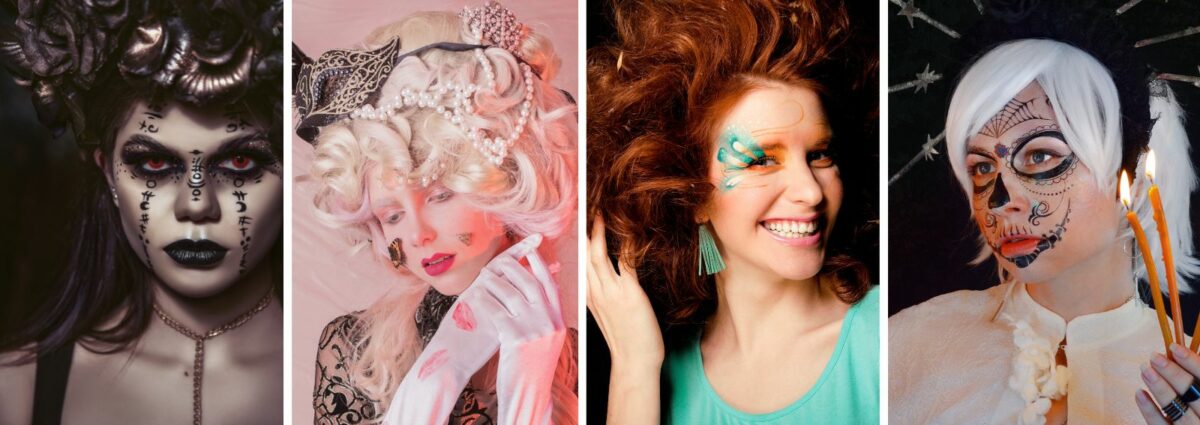 cover trucco per carnevale