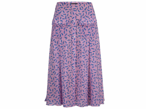 Abaadlw Maxi gonne da donna con tasche e fodera gonna lunga a linea