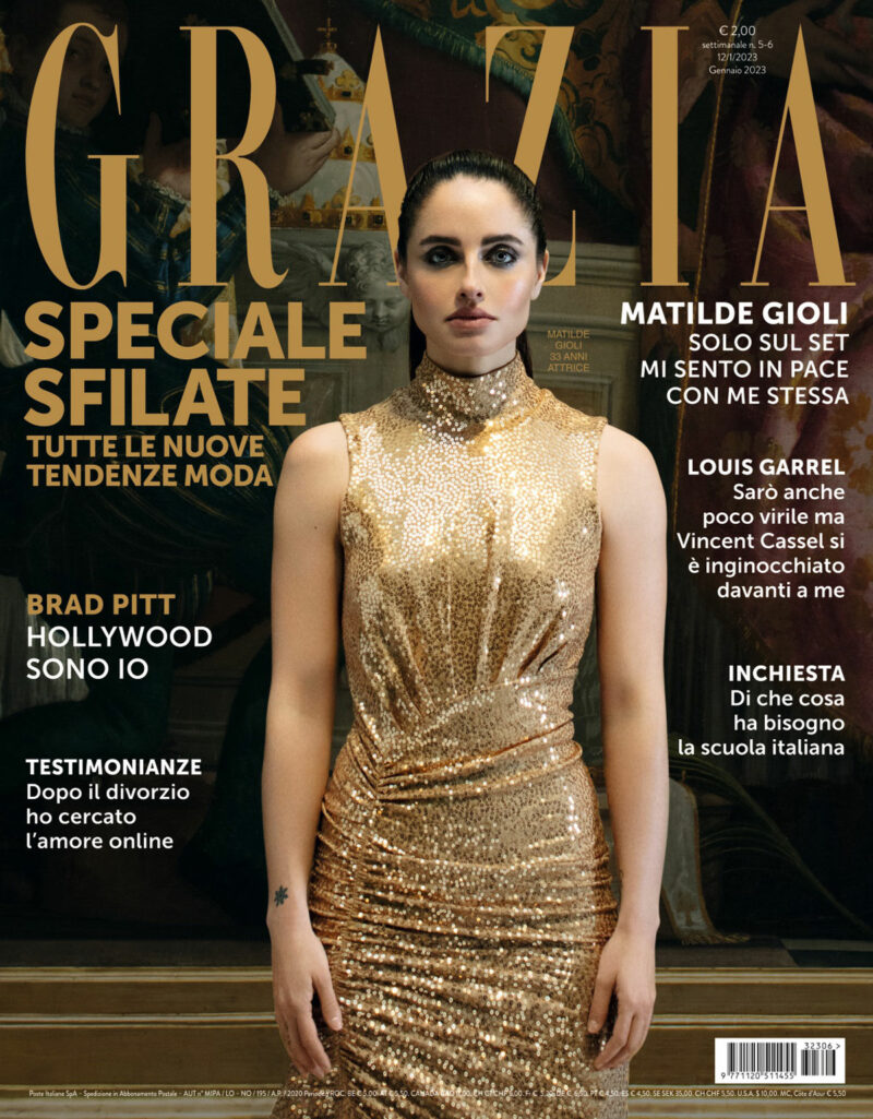 Grazia è in edicola con Matilde Gioli